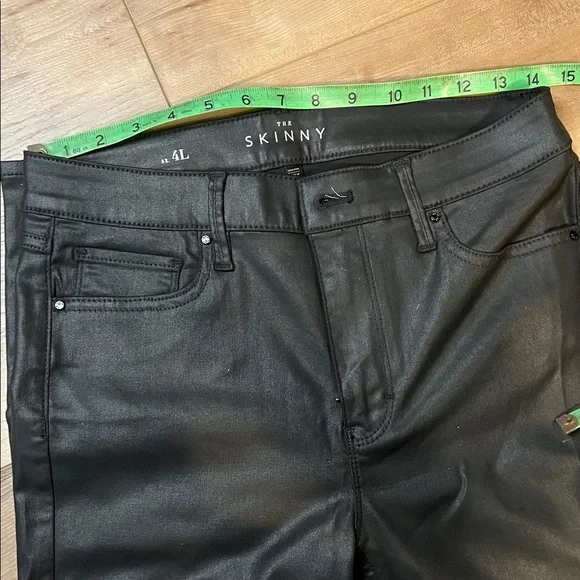 White House Black MarketThe Skinny Black Leather look Trousers black - Picture 8 of 13